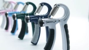 Alat Latihan Otot Jari Tangan Spring Hand Grip Finger 5-60 kg+Counter