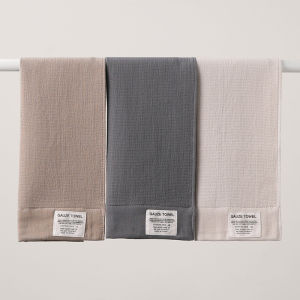 Pure Cotton Towel Face Wash Cloth Mens Handkerchief Absorbent Bath Towel Home Use Soft Fabric Gentle on Skin by Maboeru