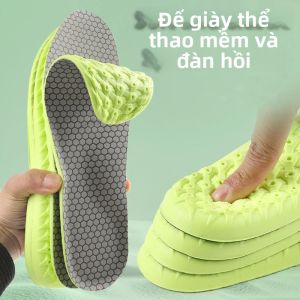 Đế Giày Thể Thao Chống Sốc Cho Nam Và Nữ Với Hỗ Trợ Vòm Chân Giảm Đau Viêm Cân Gan Chân Thoáng Khí Đế Đàn Hồi Chất Liệu PU Êm Ái