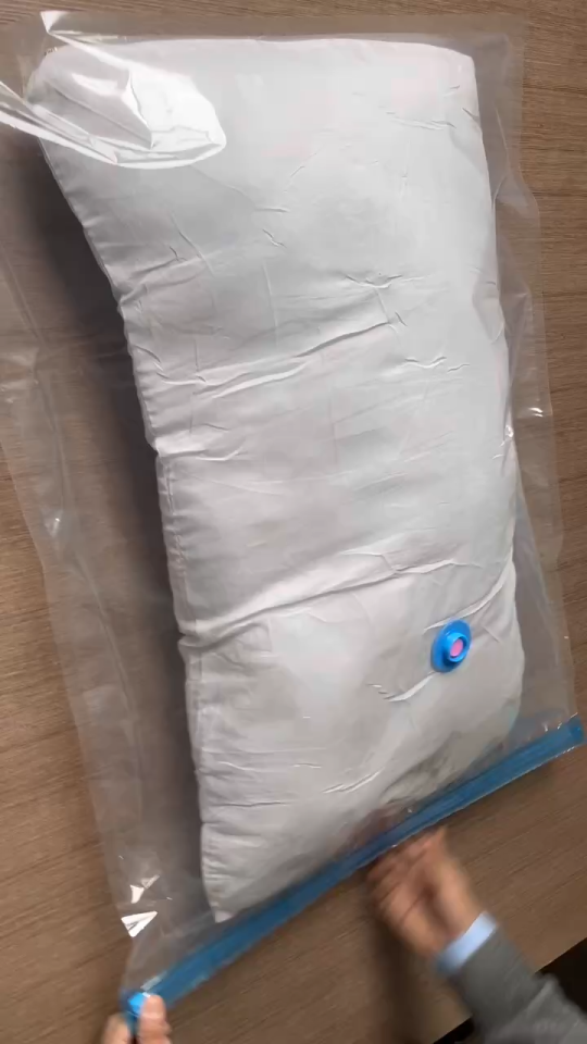 【24h ship】Vacuum Storage Bag vacuum sealer bag Travel Vacuum Bag compression bag Foldable Clothes Storage Space Saving
