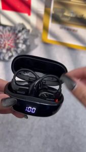 erazer | ERAZER XT66PRO Bluetooth Earphones ASMR Headsets DIY APP AI Translator Earbuds Wireless Headphones 13 Hours long life Display