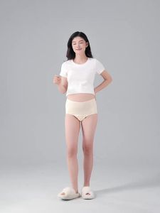 SHI YUE JIE JING | Antibacterial Pure Cotton High Waist Double Opening Examination Panties