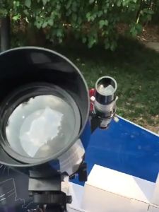 F30070M กล้องโทรทรรศน์ดาราศาสตร์ พร้อมตัวค้นหาดาวเด็ก มืออาชีพ การสังเกตด วัน/เวลา 180° สีสำหรับไฟฟ้า