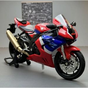 Skala 1:12 Diecast Motor Honda CBR 1000RR-R Fire Blade Model Sepeda Motor Paduan