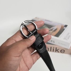 VALQO SOLA Ikat Pinggang Wanita Kulit Sapi Sabuk Wanita Tusuk Lubang Jarum