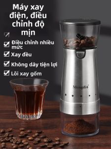 Mongdi | Electric Home Use Small Espresso Coffee Grinder