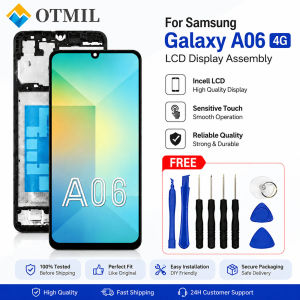 Incell LCD Display For Samsung Galaxy A06 LCD A065 Display Touch Screen Digitizer Assembly For Samsung SM-A065F SM-A065M LCD