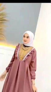 GAMIS SELLA DRESS CRINGKEL AIRFLOW MIX BORKAT KEKINIAN GAMIS CRINGKEL MODEL BARU GAMIS