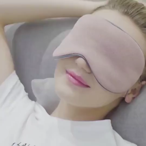 Masker Mata Tidur / Cover Shade Travel Eyemask / Ice Silk Warm And Cool Dual Use Travel Light Blocking Breathable