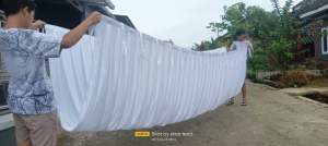 Plafon tenda model gelembung panjang 4 m