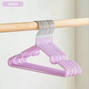 Hanger Baju Gantungan Baju 10 pcs Stainless Jemuran Pakaian Anti Karat Dewasa GSF 4738