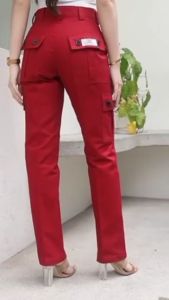 นานอึก MK32 กระบอก คาร์โก้ไม่ยืด ผ้าเหลือง ผ้าป่าที่สุด พร้อมส่ง (NANAZAZA - MK32 Graphic, Casual Shirt, Soft Fabric, Free Shipping)