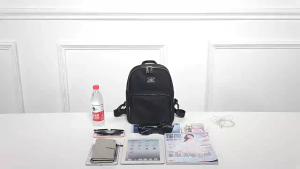 W W.Q.C #8241 Female Backpack Nylon Material Large Capacity Zipper Closure Fashion  Design Onhand product