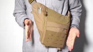 Sports Personal Anti-theft Crossbody Bag Sports Running Invisible Wallet Leisure Multi-functional Anti-splash Mens Chest Bag