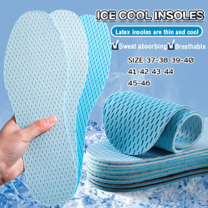 Jozoo Summer Ice Cool Feeling Shoe Pad Deodorant Insoles Breathable and Soft Men and Women Comfort Insole