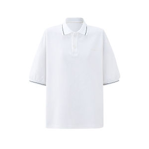 La lune Du ciel | Áo Polo Thể Thao Vintage Cổ Rộng Nữ Mùa Hè