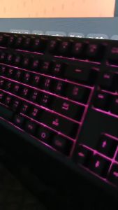 ** Best Seller!! ** คีย์บอร์ด Gaming ยี่ห้อ Macnus รุ่น ECHO HYBRID MUSIC LED GAMING KEYBOARD รับประกัน 1ปี
