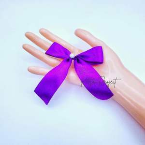 Ready Made Big Single Bow ribbon for gift wrap souvenir wedding debut birthday hair accessories