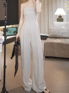 HUANJI | High-end Elegant Overalls Women