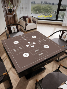 XXM | Non-slip Quiet Thick Absorbent Tablecloth for Card and Mahjong Games