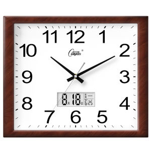 Compas | Quiet Home Wall Clock Calendar Quartz