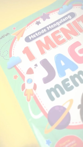 Buku Anak Metode Mengulang 1 Menit Jago Lancar Pintar Belajar Membaca Anak Untuk Usia 3-4 Tahun TK Baca Montessori By Mutiah Ziyadbooks