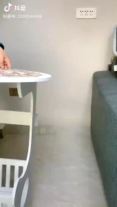 Bedroom Mini Bedside Small Round Table Simple Living Room Round Leisure Small Tea Table/MS