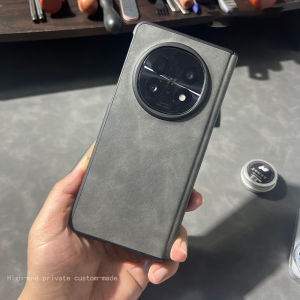 เคสหนังหนังแกะ PU สุดหรูสำหรับ OPPO Find N5พับได้กันกระแทกเต็มตัวป้องกันแม่เหล็กบานพับอ่อนบางอุปกรณ์เสริมเคสโทรศัพท์สำหรับ N5 OPPO Find/N3