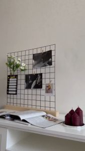 khung gỗ để bán trang trí ảnh decor đẹp kèm tấm lưới đẹp