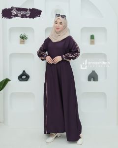 LESSY DRESS BY ANNASIHA //GAMIS LEBARAN TERBARU //GAMIS WANITA POLOS
