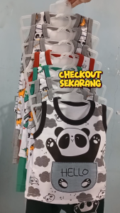Setelan Baju Bayi Lengan singlet Setelan Baju Bayi Usia 3-12 bulan / lazkids fashion