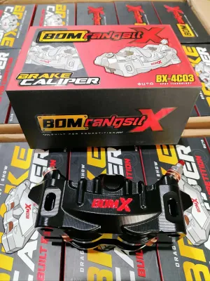 Brake Caliper BomX Rangsit Accelerate with Style 4pot Technology Universal