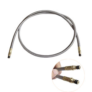 อะแดปเตอร์แก๊สแคมป์ปิ้ง 100 ซม. ท่อต่อเตาแก๊สกลางแจ้ง ท่อซ่อมแบบแยกส่วน ตัวแปลงเตา ตัวเชื่อมต่อถังแก๊ส