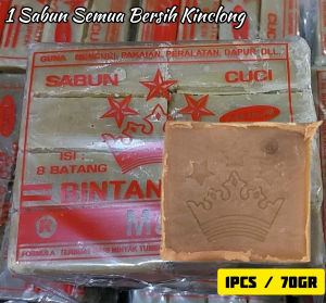 Sabun Ajaib 70gr 1 Pcs Pembersih Multiguna Cap Bintang Mahkota Premium