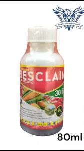 BESCLAIM 30EC 80ml Insektisida Emamektin Benzoat 30 g/l Mengendalikan Hama Trips Pada Tanaman Emacel Athenz