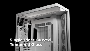 NZXT H6 & RGB Plus Compact Dual-Chamber Mid-Tower Airflow Case - Black & White