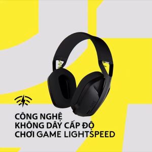Tai Nghe Gaming không dây Logitech G435 LightSpeed Wireless Black - Hàng chính hãng