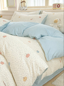 MENGWEIJUE | Rural Style 100% Cotton Bed Cover 180x220x240cm