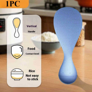 1PC Tumbler Non Stick Rice Spoon Food Grade Plastic High Temperature Resistant Rice Spoons Easy To Clean Kitchen Accessories