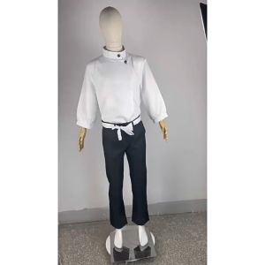 Anime Jujutsu Kaisen Yuta Okkotsu Cosplay Costume Tops Pants Belt Uniforms Wig Halloween Party For Men Women