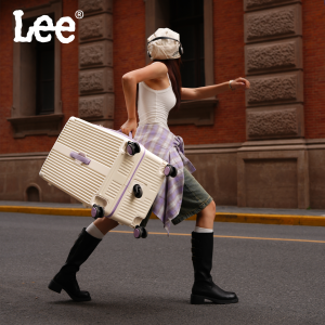 Lee | Wide Handle High Appearance 5 Wheel Suitcase