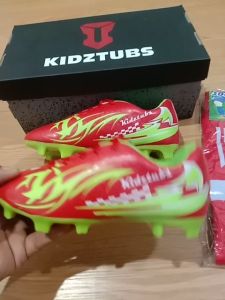 KIDZTUBS Paket Komplit Sepatu Bola Anak Usia 6-10 Tahun