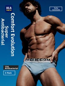 HLA | Antibacterial Odor-removal Comfortable Breathable Mens Briefs