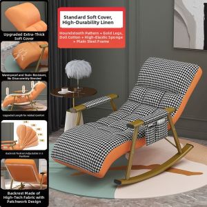 MOLORE | Luxury Folding Adult Rocking Chair Lazy Sofa