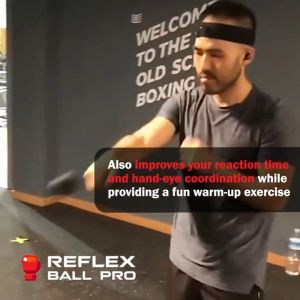 Bola Punching Reflex Ball Samsak Tinju Speed Punching Reflex Training Ball MMA Muay Thai Alat boxing