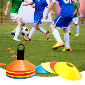 10/20Pcs Soccer Disc Cone Set Football Agility Training Saucer Cones Marker Discs Multi Sport Training Space Cones Accessories