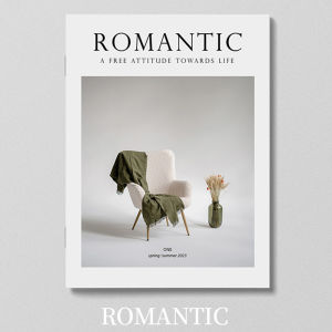 Ins Style Simple English Magazine Shooting Background Photography Home Decoration Book Live Photo Props Decorative Ornaments