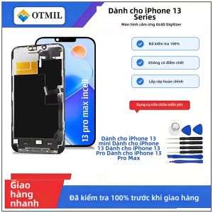 Màn Hình OLED LCD Cho iPhone 13/13 Mini/13 Pro/13 Pro Max Kèm Bộ Dụng Cụ Sửa Chữa - Bộ Số Hóa Cảm Ứng Điện Dung Chất Lượng Cao Dễ Lắp Đặt