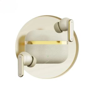 Tai Nghe Nhét Tai Không Dây Bluetooth Chất Liệu Giả Da Cao Cấp Khử Tiếng Ồn Thời Lượng Pin Siêu Dài Và Điều Khiển Cảm Ứng