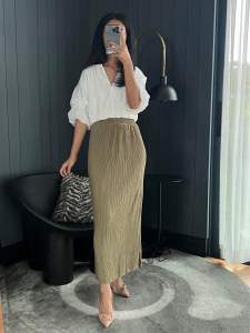 ROK SPAN Plisket Lidi / Rok Span / Rok Bodycon Premium / Pleats Skirt (08)